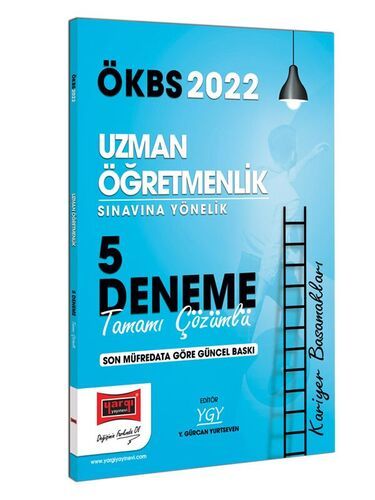 Yargı Yayınları 2022 ÖKBS Kariyer Basamakları Uzman Öğretmenlik Sınavına Yönelik Tamamı Çözümlü 5 Deneme