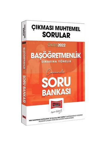 Yargı Yayınları 2022 ÖKBS Çıkması Muhtemel Baş Öğretmenlik Soru Bankası