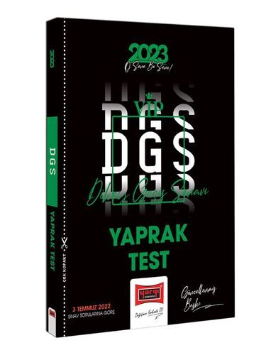 Yargı Yayınları 2023 DGS Yaprak Test