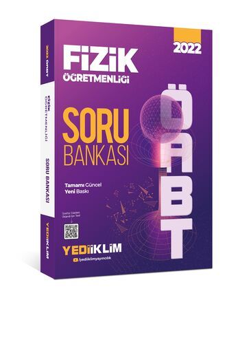 Yediiklim Yayınları 2022 ÖABT Fizik Öğretmenliği Soru Bankası