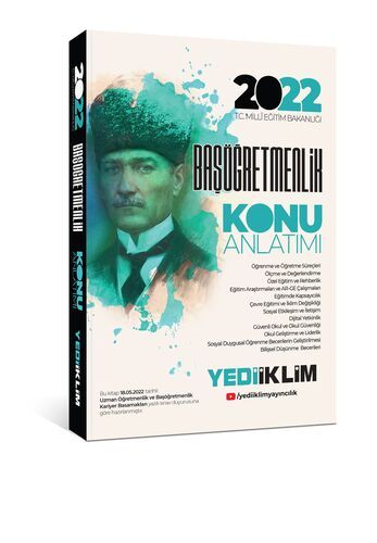 Yediiklim Yayınları MEB Öğretmenlik Kariyer Basamakları Başöğretmenlik Konu Anlatımı