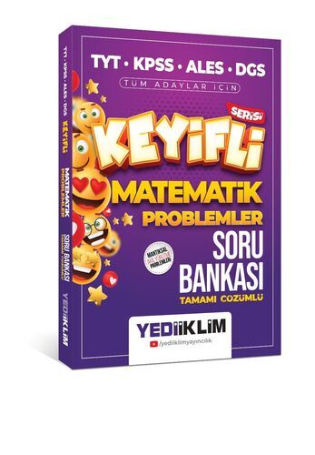 Yediiklim Yayınları Keyifli Matematik Serisi Tamamı Çözümlü Problemler Soru Bankası