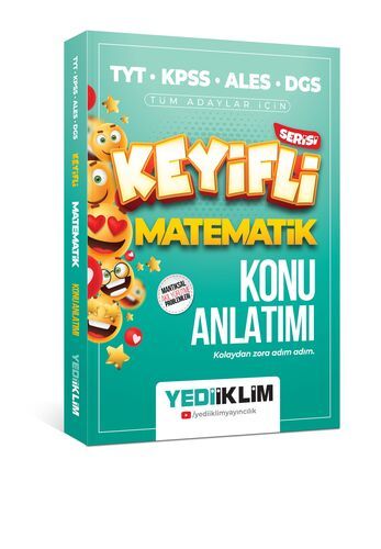 Yediiklim Yayınları TYT-KPSS-ALES-DGS Keyifli Matematik Konu Anlatımı