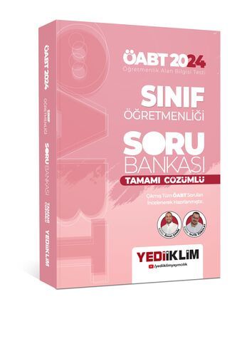 Yediiklim Yayınları 2024 ÖABT Sınıf Öğretmenliği Tamamı Çözümlü Soru Bankası