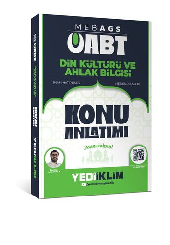 Yediiklim Yayınları 2026 MEB AGS ÖABT Din Kültürü ve Ahlak Bilgisi Konu Anlatımı