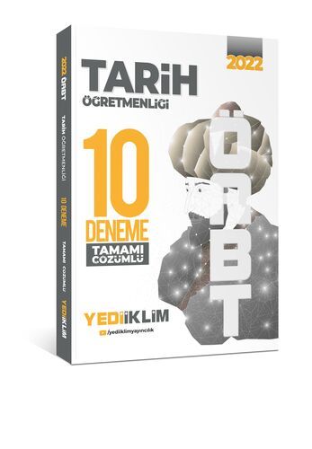 Yediiklim Yayınları 2022 ÖABT Tarih Öğretmenliği Tamamı Çözümlü 10 Deneme