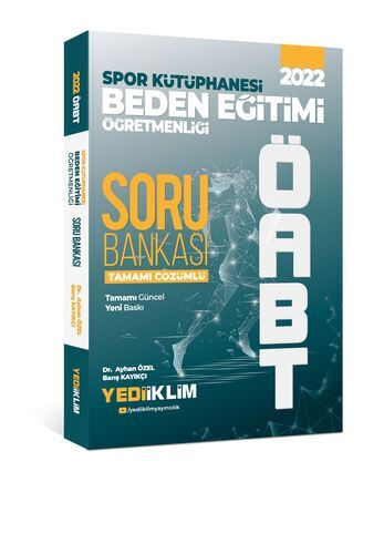 Yediiklim Yayınları 2022 ÖABT Beden Eğitimi Öğretmenliği Spor Kütüphanesi Tamamı Çözümlü Soru Bankası
