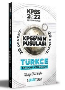 2022 KPSS'NİN Pusulası Türkçe Tamamı Çözümlü 20 Deneme Doğru Tercih Yayınları #1
