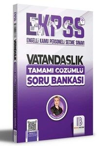 2024 EKPSS Vatandaşlık Tamamı Çözümlü Soru Bankası Benim Hocam Yayınları #1