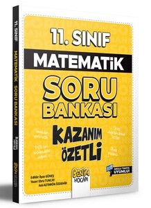 Benim Hocam Yayıncılık 11. Sınıf Kazanım Özetli Matematik Soru Bankası #1