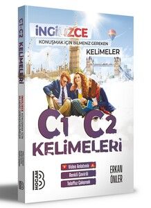 Benim Hocam Yayınları İngilizce Konuşturan C1 C2 Kelimeleri #1