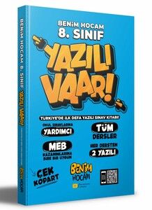 Benim Hocam Yayınları 8. Sınıf Yazılı Var #1