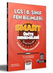 Benim Hocam Yayınları 2022 LGS 8. Sınıf Smart Fen Bilimleri Deneme Sınavları #1