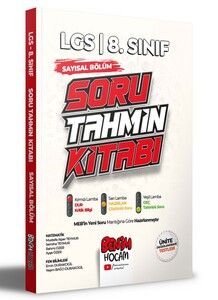 Benim Hocam Yayınları  LGS Sayısal Bölüm Konu Özetli Soru Tahmin Kitabı #1