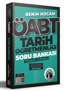 Benim Hocam Yayınları 2023 ÖABT Tarih Öğretmenliği Tamamı Çözümlü Soru Bankası #1