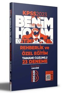 Benim Hocam Yayınları KPSS Eğitim Bilimleri Rehberlik ve Özel Eğitim Tamamı Çözümlü 23 Deneme #1