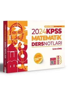 Benim Hocam Yayınları 2024 KPSS Matematik Video Ders Notları #1