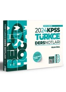 Benim Hocam Yayınları 2024 KPSS Türkçe Ders Notları #1