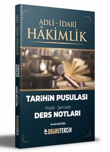 Doğru Tercih Yayınları Adli İdari Hakimlik Tarihin Pusulası Ders Notları #1