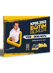 Hocawebde 2023 KPSS Eğitim Bilimleri Rehberlik ve Özel Eğitim Video Ders Notları #1