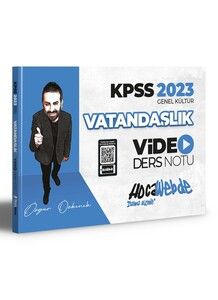 HocaWebde Yayınları 2023 KPSS Vatandaşlık Video Ders Notu #1