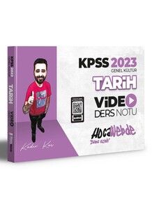 HocaWebde Yayınları 2023 KPSS Tarih Video Ders Notu #1