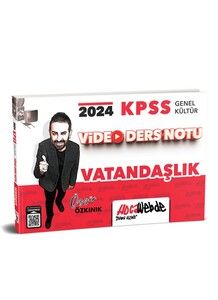 HocaWebde Yayınları 2024 KPSS Genel Kültür Vatandaşlık Video Ders Notu #1