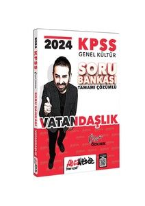 HocaWebde Yayınları 2024 KPSS Genel Kültür Vatandaşlık Tamamı Çözümlü Soru Bankası #1