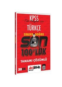 Hocawebde Yayınları Kpss 2024 Türkçe Son 100 lük Tamamı Çözümlü Sorular #1