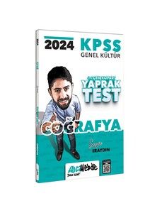 HocaWebde Yayınları 2024 KPSS GK Coğrafya Yaprak Test  #1