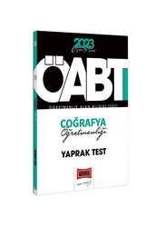 Yargı Yayınları 2023 KPSS ÖABT Coğrafya Öğretmenliği Çek Kopart Yaprak Test #1