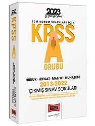 Yargı Yayınları 2023 KPSS A Grubu Hukuk - İktisat - Maliye - Muhasebe 2013-2022 Çıkmış Sınav Soruları ve Çözümleri #1