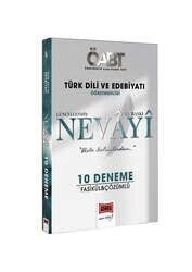 Yargı Yayınları 2023 KPSS ÖABT Nevayi Türk Dili ve Edebiyatı 10 Fasikül Deneme Tamamı Çözümlü #1