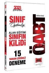 Yargı Yayınları 2023 ÖABT Sınıf Öğretmenliği Alan Eğitimi Sınıfın Kilidi Tamamı Çözümlü 15 Deneme #1