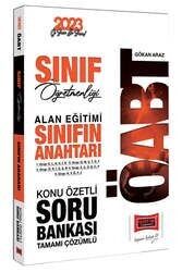 Yargı Yayınları 2023 ÖABT Sınıf Öğretmenliği Alan Eğitimi Sınıfın Anahtarı Konu Özetli Tamamı Çözümlü Soru Bankası #1