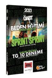 Yargı Yayınları 2023 KPSS ÖABT Sprint Beden Eğitimi Öğretmenliği Tamamı Çözümlü TG 10 Deneme Sınavı #1