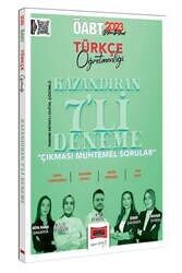 Yargı Yayınları 2023 ÖABT Türkçe Öğretmenliği Kazandıran Tamamı Çözümlü 7 Deneme #1