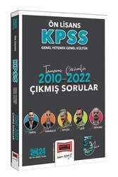 Yargı Yayınları 2024 KPSS GY-GK Ön Lisans Tamamı Çözümlü 2010-2022 Çıkmış Sorular #1