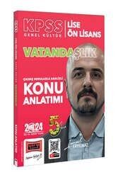 Yargı Yayınları 2024 KPSS Lise Ön Lisans 5Yüz Vatandaşlık Çıkmış Sorularla Desteklenmiş Analizli Konu Anlatımı #1