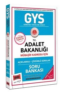 Yargı Yayınları GYS T.C. Adalet Bakanlığı Mübaşir Kadrosu İçin Açıklamalı Soru Bankası #1