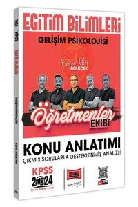 Yargı Yayınları 2024 KPSS Eğitim Bilimleri Öğretmenler Ekibi Gelişim Psikolojisi Konu Anlatımı #1