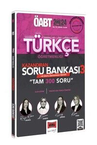 Yargı Yayınları 2024 ÖABT Türkçe Öğretmenliği Kazandıran Soru Bankası 3 #1