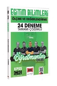 Yargı Yayınları 2024 KPSS Eğitim Bilimleri Ölçme ve Değerlendirme Tamamı Çözümlü 24 Deneme #1