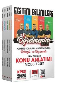 Yargı Yayınları 2024 KPSS Eğitim Bilimleri Öğretmenler Ekibi Tüm Dersler Konu Anlatımlı Modüler Set #1