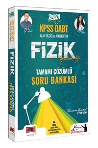 Yargı Yayınları 2024 KPSS ÖABT Fizik Öğretmenliği Tamamı Çözümlü Soru Bankası #1