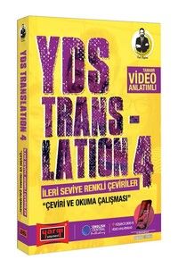 Yargı Yayınları YDS Translation 4 İleri Seviye Renkli Çeviriler #1