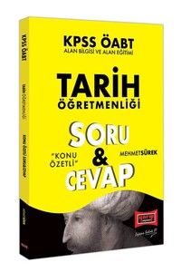 Yargı Yayınları  ÖABT Tarih Öğretmenliği Konu Özetli Soru Cevap #1