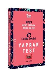 Yargı Yayınları 2022 KPSS Genel Yetenek Genel Kültür Soru Denizi Yaprak Test #1