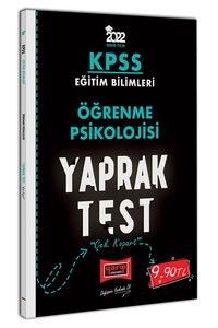 Yargı Yayınları 2022 KPSS Eğitim Bilimleri Öğrenme Psikolojisi Yaprak Test #1