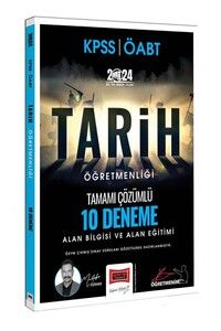 Yargı Yayınları 2024 ÖABT Tarih Öğretmenliği Tamamı Çözümlü 10 Deneme #1